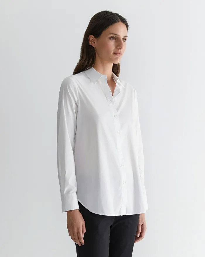 Women Shirts Sportscraft Georgina Relaxed Shirt White