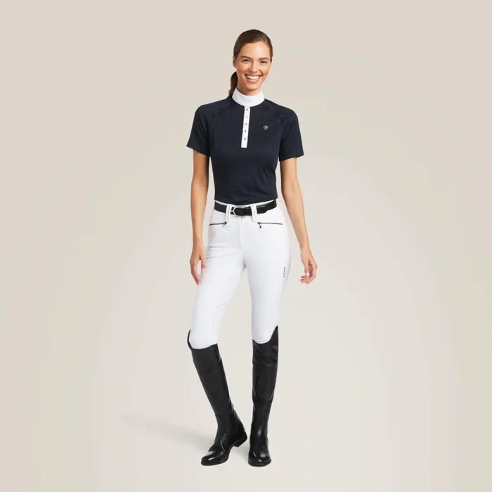 Women Showstopper 30 Show Shirt Show Navy Ariat English Riding Women Showstopper 30 Show Shirt Show Navy Ariat English Riding