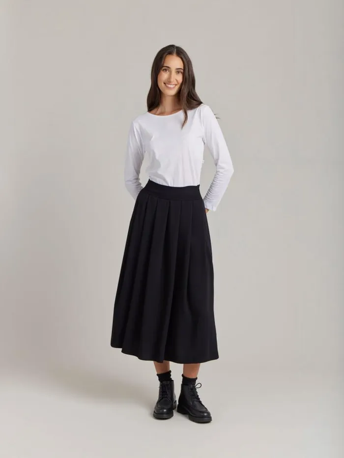 Women Skirts and Shorts Agns B Black Grand Hotel Long Skirt