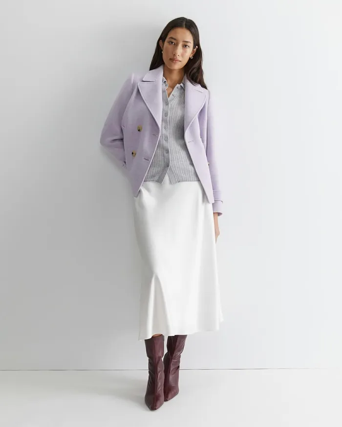 Women Skirts Sportscraft Charlotte Bias Slip Skirt Milk