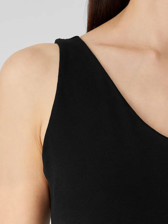 Women Sleepwear Eileen Fisher Organic Cotton Interlock Sleep Jumpsuit Black