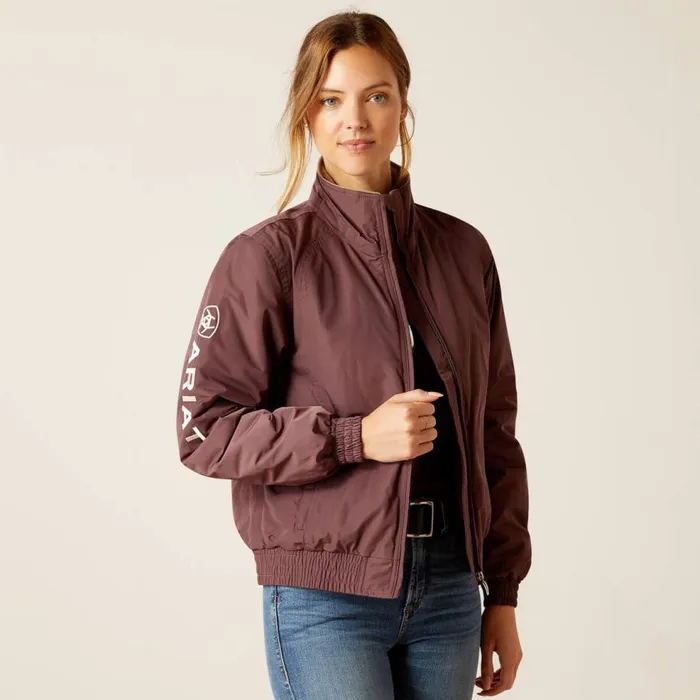 Women Stable Insulated Jacket Huckleberry Ariat Jackets and Vests