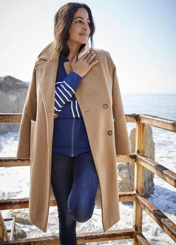 Women STE LENA Malt Brown Saint James Coats and Raincoats