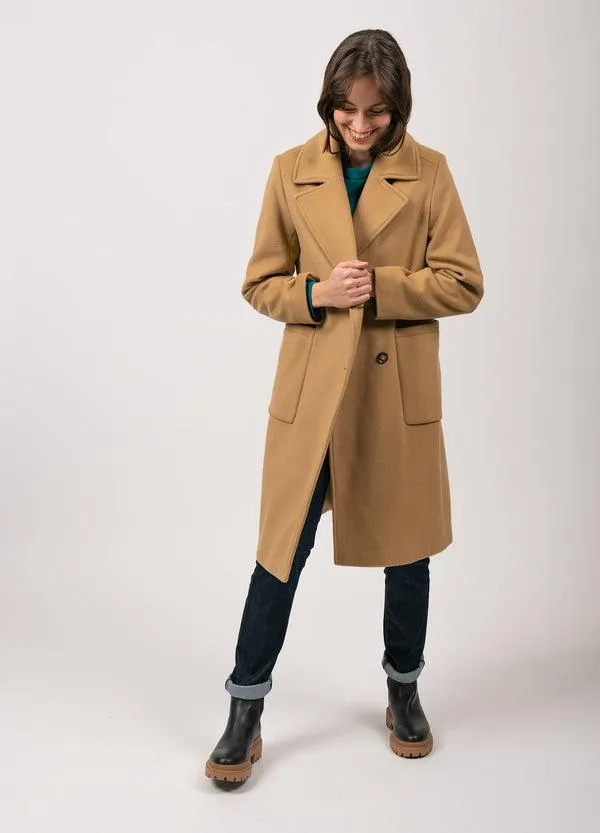 Women STE LENA Malt Brown Saint James Coats and Raincoats Women STE LENA Malt Brown Saint James Coats and Raincoats