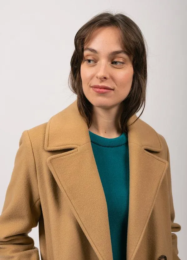 Women STE LENA Malt Brown Saint James Coats and Raincoats Women STE LENA Malt Brown Saint James Coats and Raincoats