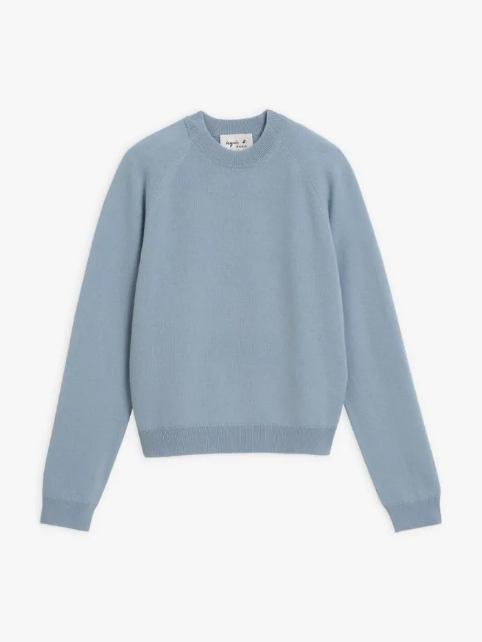 Women Sweaters Agns B Blue Cashmere Neige Sweater