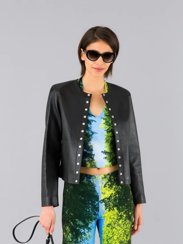 Women TShirts and Tank Tops Agns B Alle Alley Digital Print Backless Top