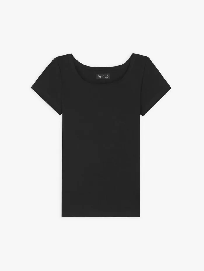 Women TShirts and Tank Tops Agns B Black Short Sleeve Le Chic TShirt