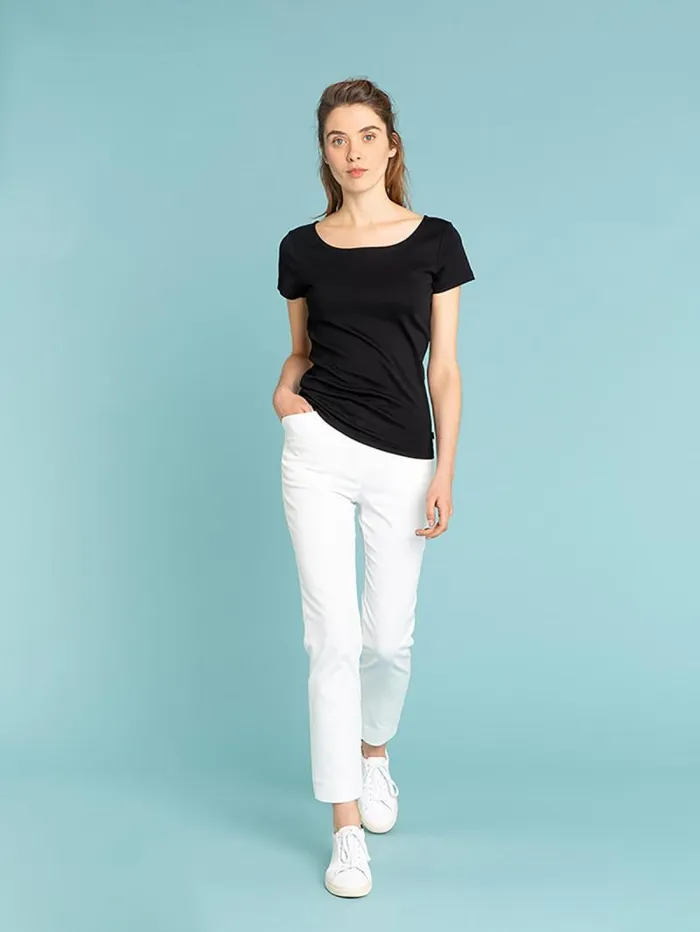 Women TShirts and Tank Tops Agns B Black Short Sleeve Le Chic TShirt