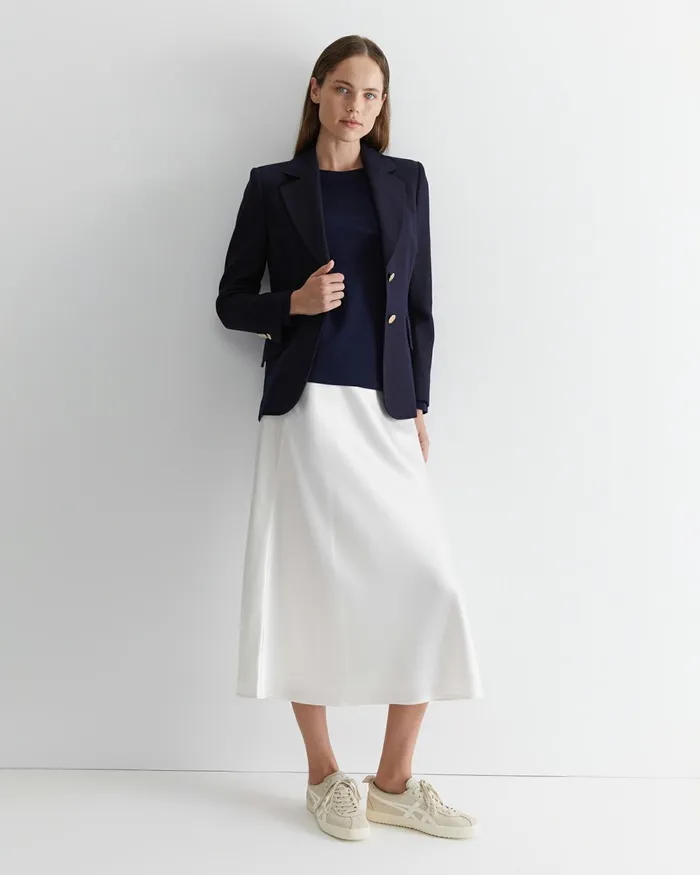Women Tops and Tees Sportscraft Addison Babywool Top Navy