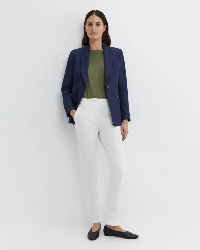 Women Tops and Tees Sportscraft Cecile Linen Top Khaki