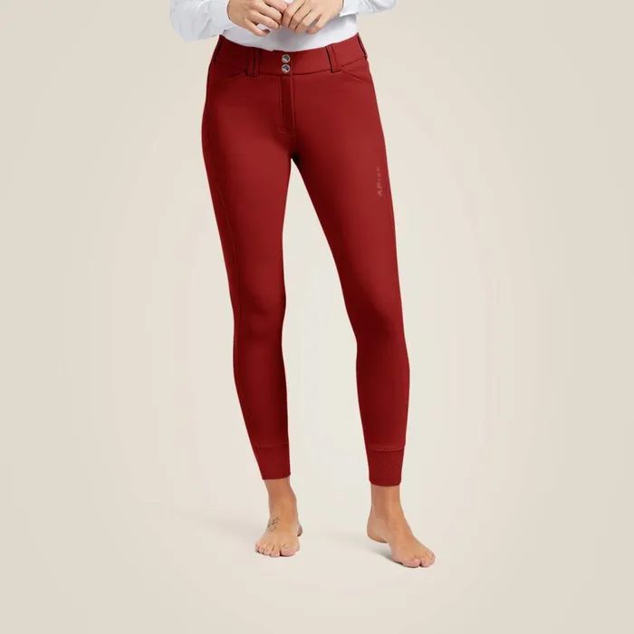 Women Tri Factor Grip Knee Patch Breech Fired Brick Ariat Pants and Shorts