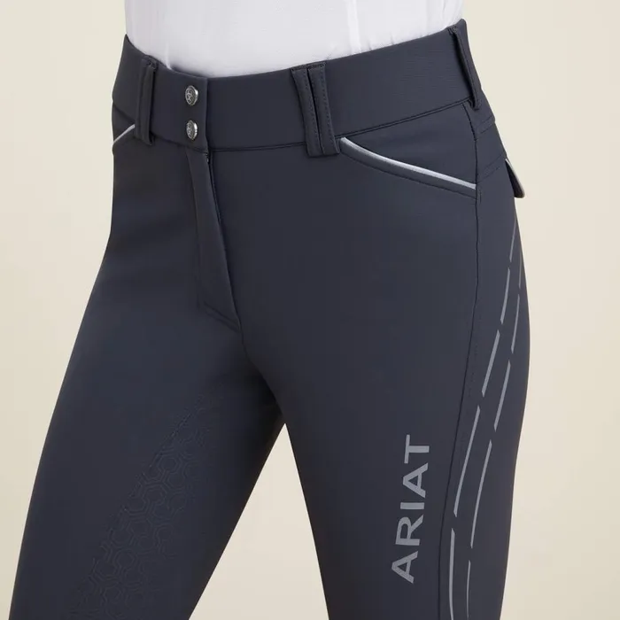 Women Tri Factor Lumina Grip Full Seat Breech Ebony Ariat English Riding Women Tri Factor Lumina Grip Full Seat Breech Ebony Ariat English Riding