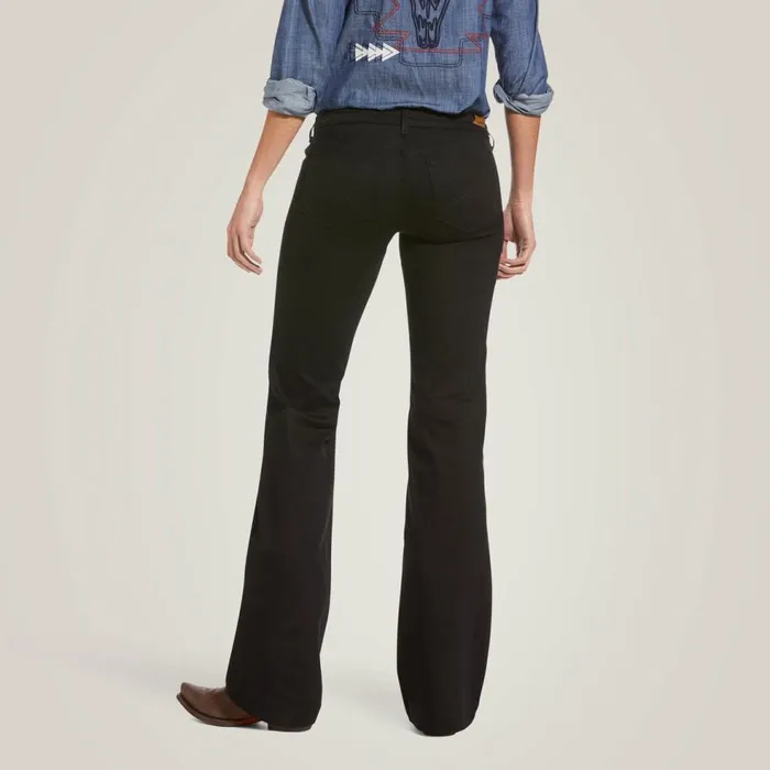 Women Trouser Mid Rise Forever Wide Leg Pant Rinse Ariat Denim Women Trouser Mid Rise Forever Wide Leg Pant Rinse Ariat Denim