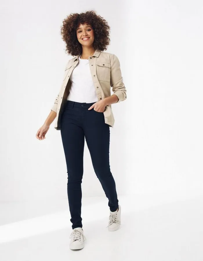 Women Trousers and Leggings FatFace Five Pocket Jegging Navy