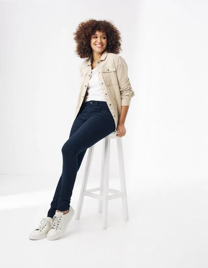 Women Trousers and Leggings FatFace Five Pocket Jegging Navy