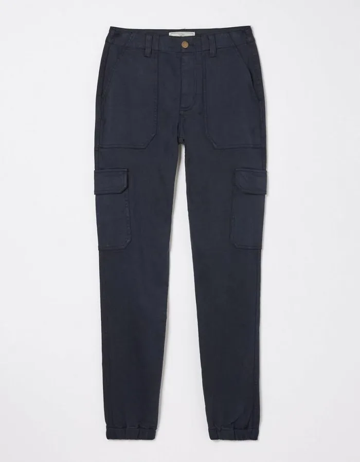 Women Trousers and Leggings FatFace Hythe Cargo Trousers Navy