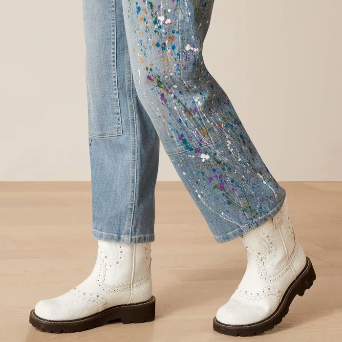 Women Ultra High Rise Jazmine Straight Jean Colorado Ariat Denim Women Ultra High Rise Jazmine Straight Jean Colorado Ariat Denim