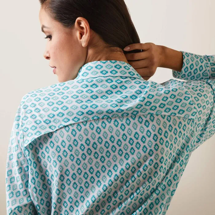 Women VentTEK Stretch Shirt Sea Breeze Print Ariat TShirts and Tops Women VentTEK Stretch Shirt Sea Breeze Print Ariat TShirts and Tops