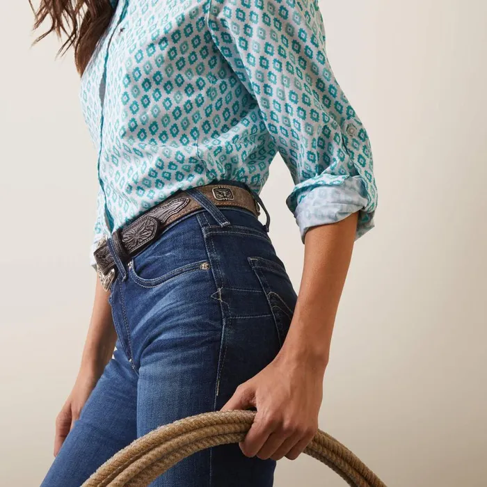 Women VentTEK Stretch Shirt Sea Breeze Print Ariat TShirts and Tops Women VentTEK Stretch Shirt Sea Breeze Print Ariat TShirts and Tops