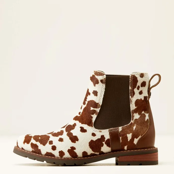 Women Wexford Chelsea Boot Cow Hair On Ariat Booties Women Wexford Chelsea Boot Cow Hair On Ariat Booties