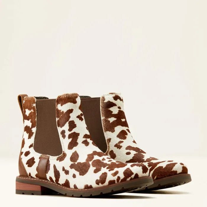 Women Wexford Chelsea Boot Cow Hair On Ariat Booties Women Wexford Chelsea Boot Cow Hair On Ariat Booties