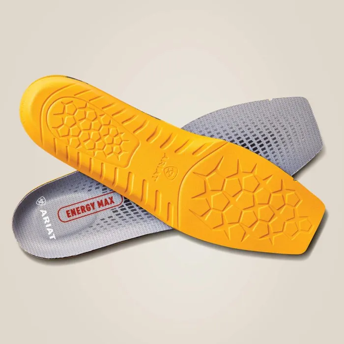 Women Women039s Energy Max Wide Square Toe Insole Multi Ariat Insoles