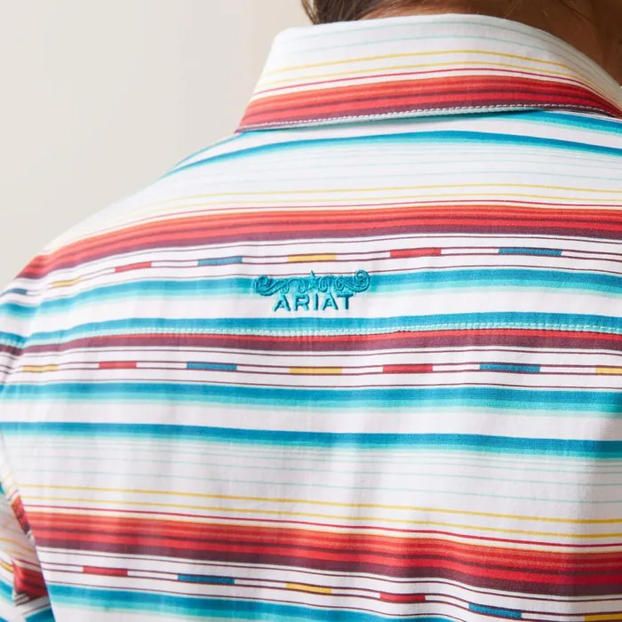 Women Wrinkle Resist Team Kirby Stretch Shirt Rosa Serape Ariat TShirts and Tops Women Wrinkle Resist Team Kirby Stretch Shirt Rosa Serape Ariat TShirts and Tops