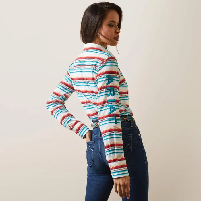 Women Wrinkle Resist Team Kirby Stretch Shirt Rosa Serape Ariat TShirts and Tops Women Wrinkle Resist Team Kirby Stretch Shirt Rosa Serape Ariat TShirts and Tops