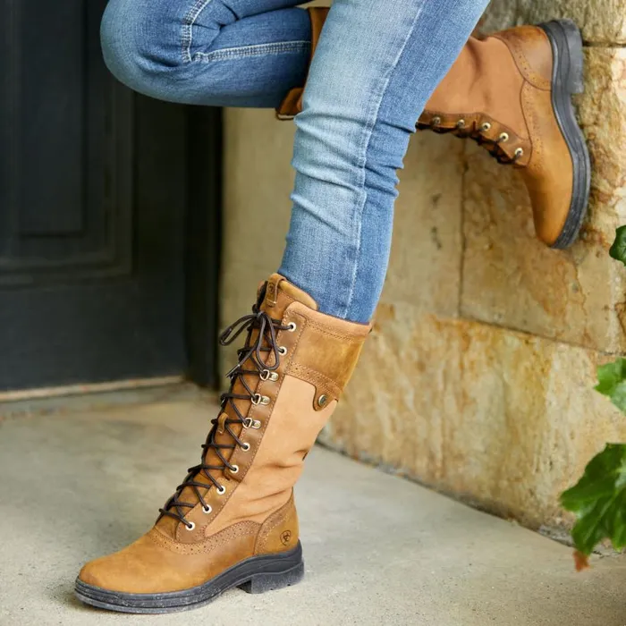 Women Wythburn II Waterproof Boot Weathered Brown Ariat Waterproof Boots Women Wythburn II Waterproof Boot Weathered Brown Ariat Waterproof Boots