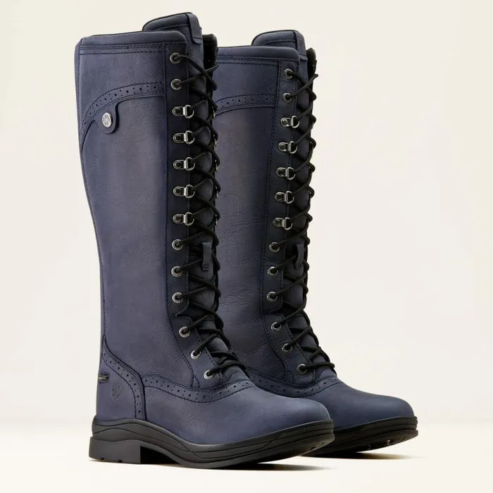 Women Wythburn Tall Waterproof Boot Navy Ariat Waterproof Boots Women Wythburn Tall Waterproof Boot Navy Ariat Waterproof Boots