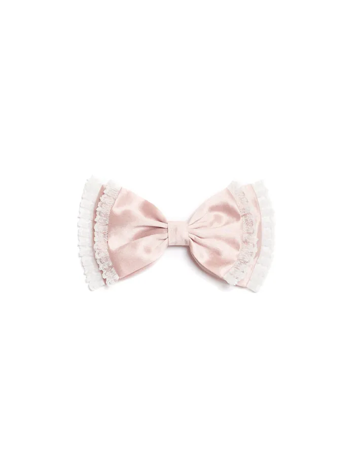 Womenswear Accessories Sister Jane Tilly Taffeta Hair Bow Baby Pink Womenswear Accessories Sister Jane Tilly Taffeta Hair Bow Baby Pink