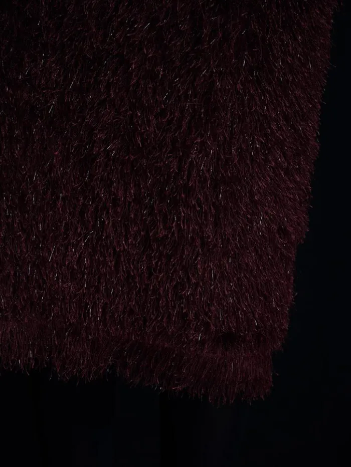 Womenswear Bottoms Sister Jane Ghospell Dana Textured Midi Skirt Burgundy Red