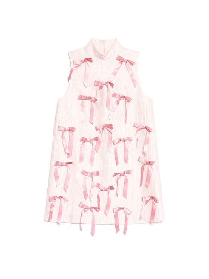 Womenswear Dresses Sister Jane Clara Bow Mini Dress Baby Pink