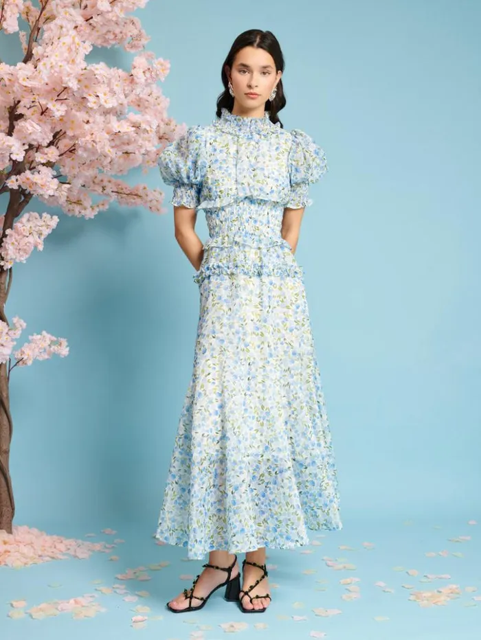 Womenswear Dresses Sister Jane Corolla Flora Maxi Dress Ivory Floral