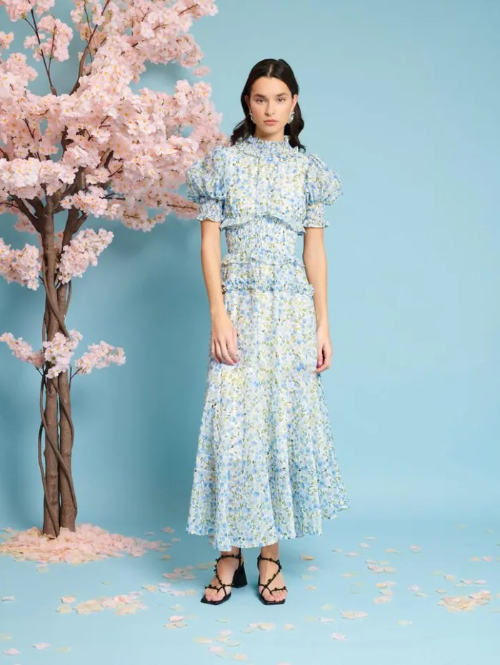 Womenswear Dresses Sister Jane Corolla Flora Maxi Dress Ivory Floral Womenswear Dresses Sister Jane Corolla Flora Maxi Dress Ivory Floral