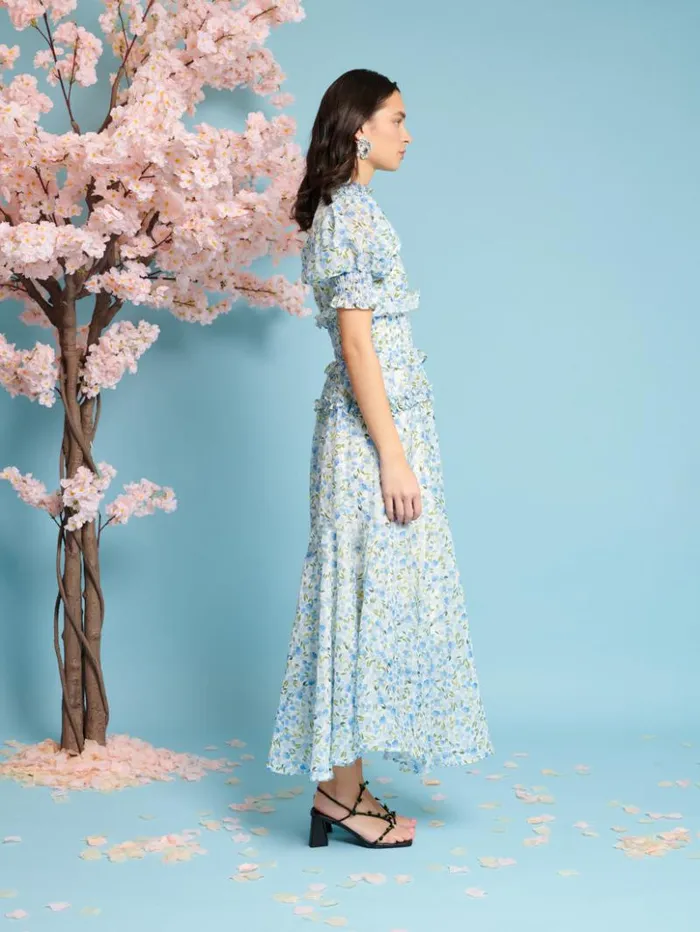 Womenswear Dresses Sister Jane Corolla Flora Maxi Dress Ivory Floral Womenswear Dresses Sister Jane Corolla Flora Maxi Dress Ivory Floral