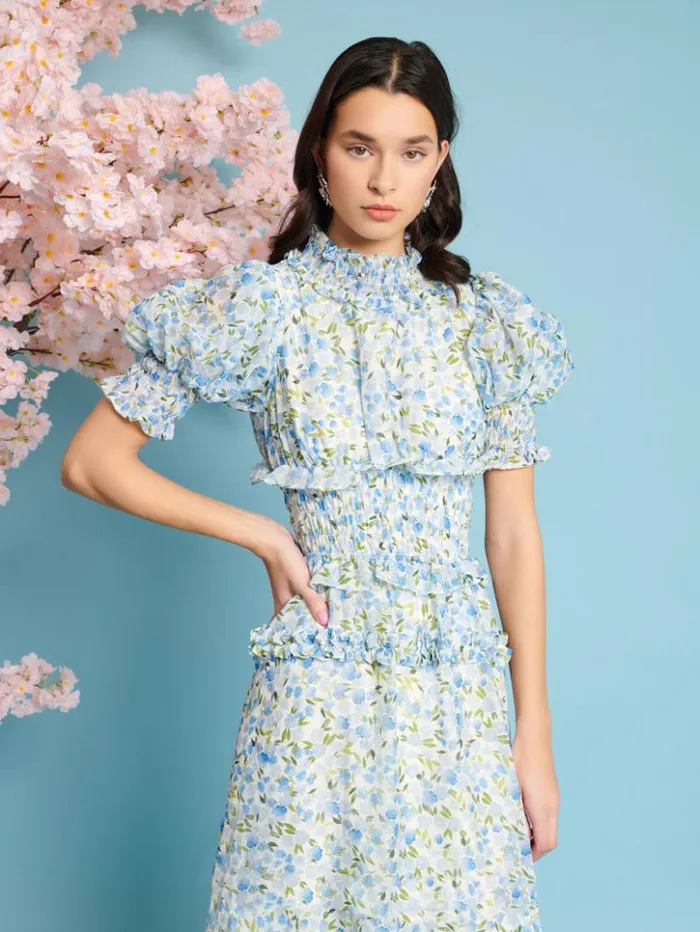 Womenswear Dresses Sister Jane Corolla Flora Maxi Dress Ivory Floral Womenswear Dresses Sister Jane Corolla Flora Maxi Dress Ivory Floral