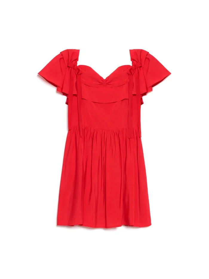 Womenswear Dresses Sister Jane DREAM Watermelon Bow Mini Dress Ruby Red Womenswear Dresses Sister Jane DREAM Watermelon Bow Mini Dress Ruby Red