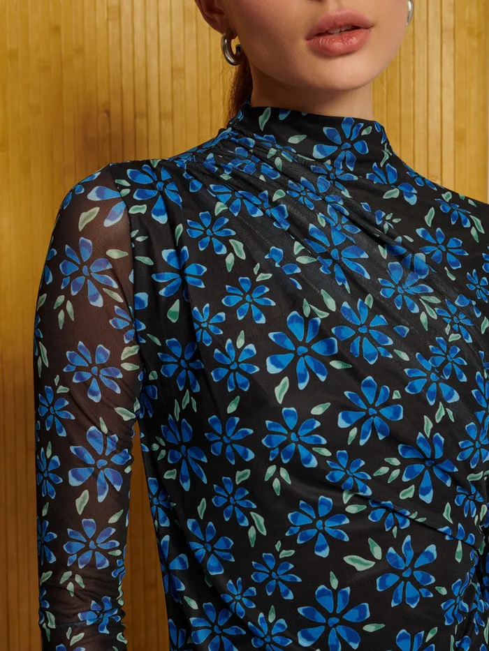 Womenswear Dresses Sister Jane Ghospell Kinsley Floral Midi Dress Spectrum Blue Womenswear Dresses Sister Jane Ghospell Kinsley Floral Midi Dress Spectrum Blue