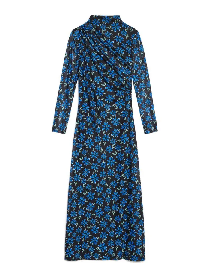 Womenswear Dresses Sister Jane Ghospell Kinsley Floral Midi Dress Spectrum Blue Womenswear Dresses Sister Jane Ghospell Kinsley Floral Midi Dress Spectrum Blue