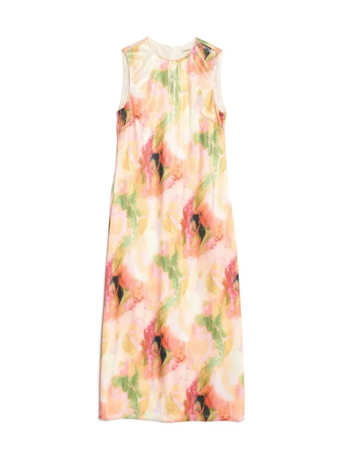Womenswear Dresses Sister Jane Ghospell Salma Sequin Midi Dress Sequin Aquarelle Womenswear Dresses Sister Jane Ghospell Salma Sequin Midi Dress Sequin Aquarelle