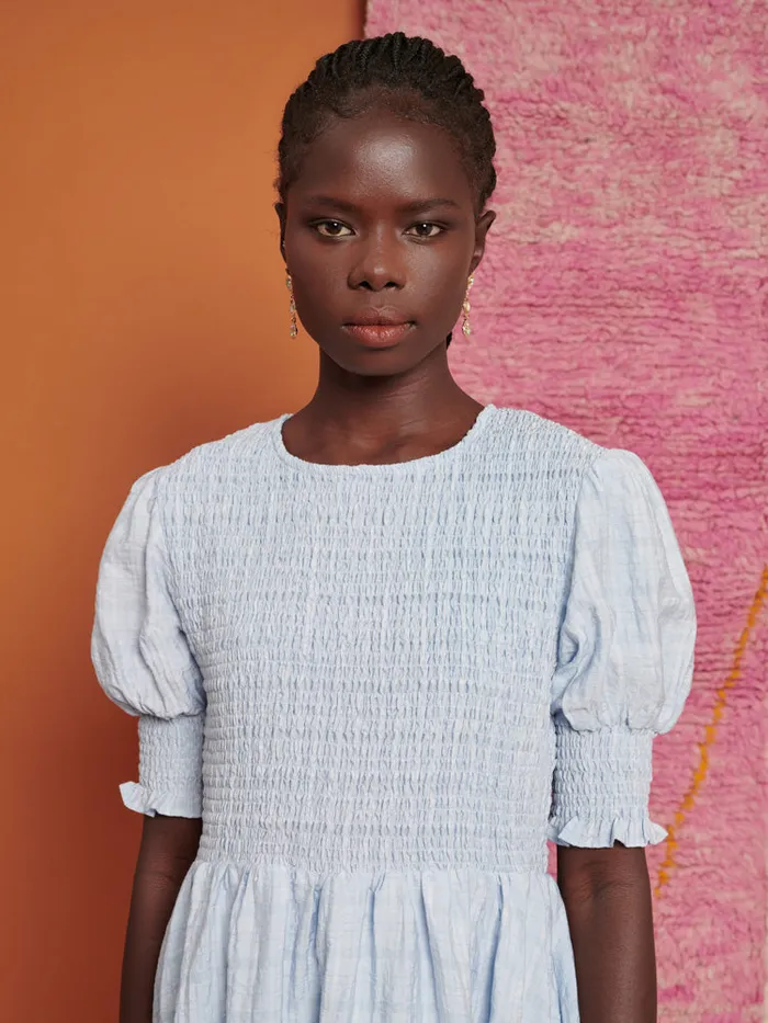 Womenswear Dresses Sister Jane Ghospell Talia Bubble Dress Pale Blue Womenswear Dresses Sister Jane Ghospell Talia Bubble Dress Pale Blue