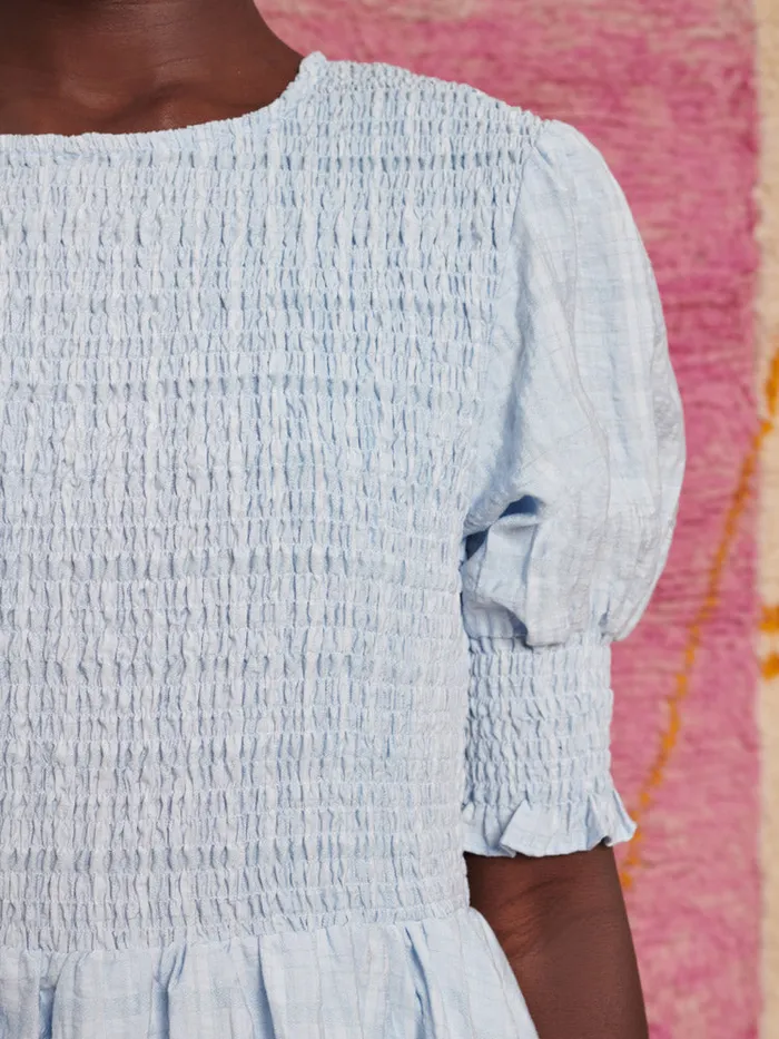 Womenswear Dresses Sister Jane Ghospell Talia Bubble Dress Pale Blue Womenswear Dresses Sister Jane Ghospell Talia Bubble Dress Pale Blue