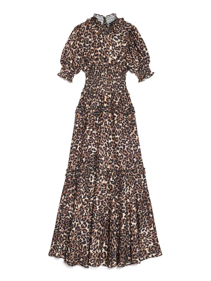 Womenswear Dresses Sister Jane Lise Leopard Maxi Dress Brown Leopard Womenswear Dresses Sister Jane Lise Leopard Maxi Dress Brown Leopard