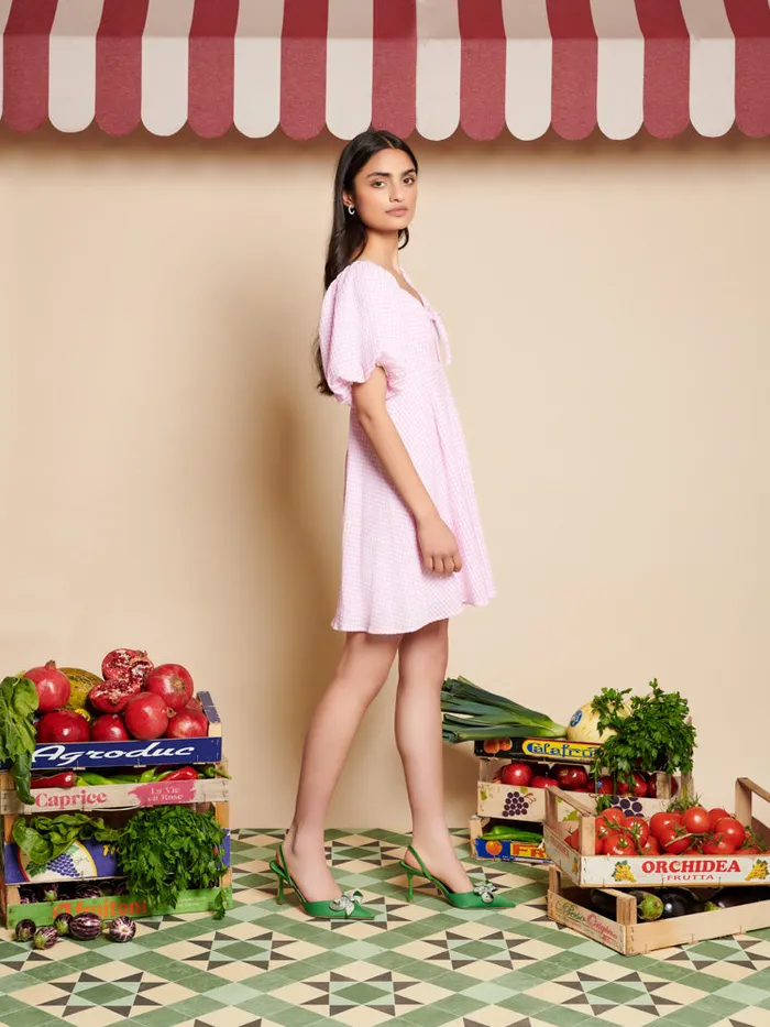 Womenswear Dresses Sister Jane Olive Gingham Mini Dress Gingham Pink Womenswear Dresses Sister Jane Olive Gingham Mini Dress Gingham Pink