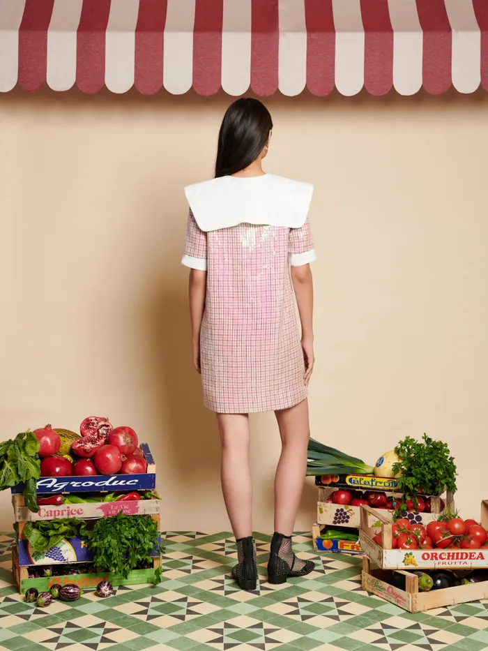 Womenswear Dresses Sister Jane Toffee Sequin Mini Dress Guava Pink Womenswear Dresses Sister Jane Toffee Sequin Mini Dress Guava Pink