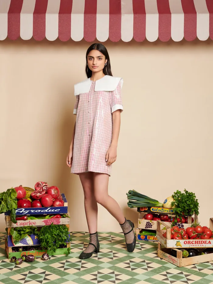 Womenswear Dresses Sister Jane Toffee Sequin Mini Dress Guava Pink Womenswear Dresses Sister Jane Toffee Sequin Mini Dress Guava Pink