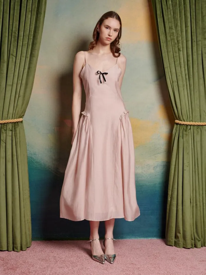 Womenswear Dresses Sister Jane Whisper Cami Dress Nude Pink