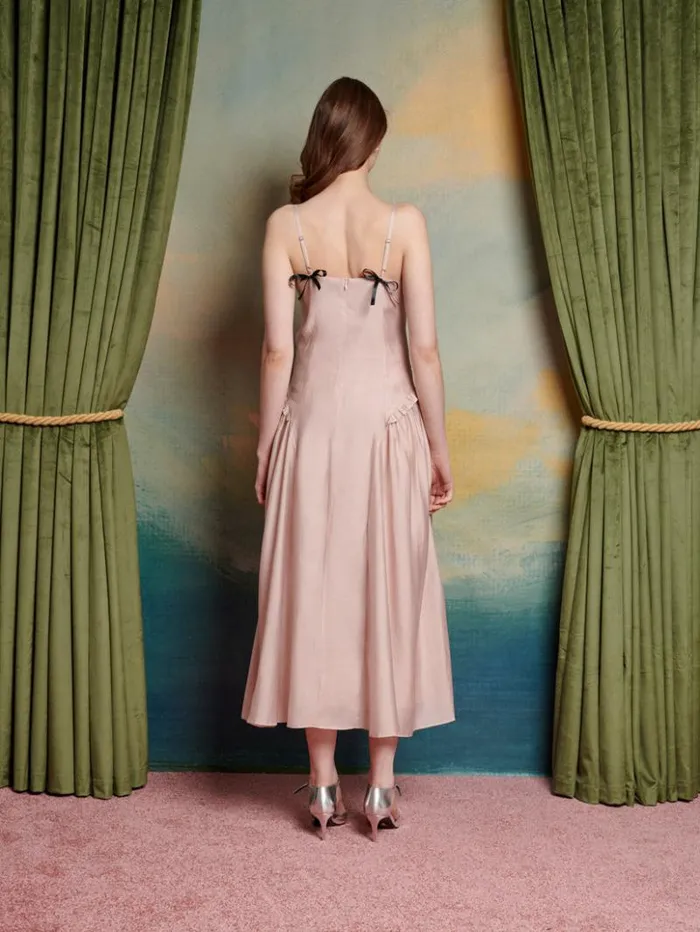 Womenswear Dresses Sister Jane Whisper Cami Dress Nude Pink Womenswear Dresses Sister Jane Whisper Cami Dress Nude Pink